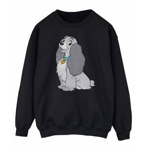 Lady And The Tramp Womens/Ladies Classic Sweatshirt / Black
